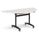 Deluxe Semi-Circular Fliptop Mobile Table